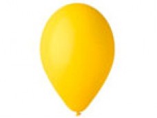 Baloni 29cm, dzelteni, GEMAR, 100 gab.