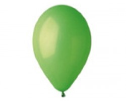 Baloni 29cm, zaļi, GEMAR, 100 gab.