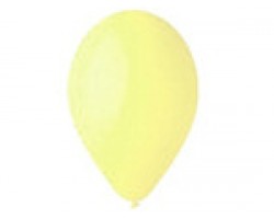 Baloni 29cm, dzelteni, macaroon GEMAR, 100 gab.