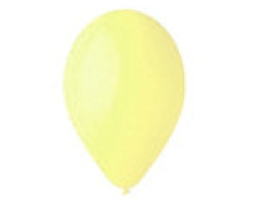 Baloni 29cm, dzelteni, macaroon GEMAR, 100 gab.