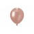 Baloni pērļu, zelta, rozā, GEMAR, 13cm