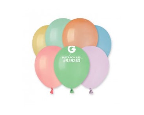Baloni   Mix, Macaroon, GEMAR, 13cm, 100 gab.