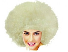 Parūka "AFRO" 3, balta