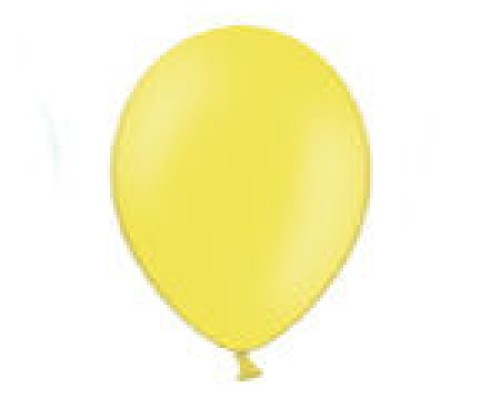 Baloni 29cm, dzelteni, citronu, BELBAL, 100 gab.