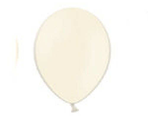 Baloni 29cm,  ziloņkaula, vaniļas, BELBAL, 50 gab.