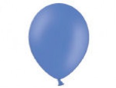 Baloni 29cm, zili, rudzupuķu, BELBAL, 100 gab.