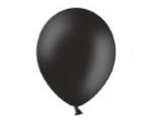 Baloni 29cm, melni, BELBAL, 100 gab.