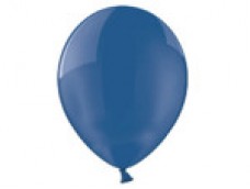 Baloni caurspīdīgi, zili, tumši, BELBAL, 29cm