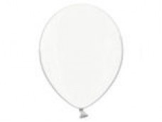 Baloni 29cm, caurspīdīgi, bezkrāsaini, BELBAL, 100 gab.