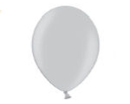 Baloni 29cm, pērļu, sudraba, BELBAL, 100 gab.