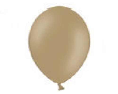 Baloni 29cm, brūni, mandeļu, BELBAL, 100 gab.