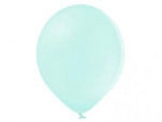 Baloni 29cm, zaļi, mint, maigi BELBAL 100 gab.