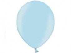 Baloni pērļu, zili, gaiši, BELBAL, 35cm