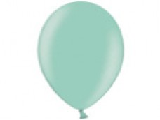 Baloni pērļu, zaļi, mint, BELBAL, 35cm
