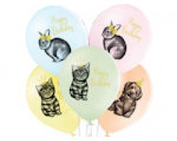 Baloni Dzīvnieki, "Birthday pets", dzimšanas dienas dzīvnieki, BelBal, 29cm