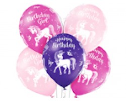 Baloni Vienradzis "Birthday", BelBal, 29cm