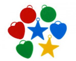 Balonu atsvars - plastmasas, 1 balonam