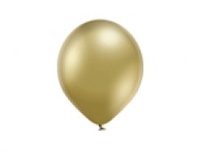 Baloni metāliski, hroma, zelta, Belbal, 13 cm, 100 gab.