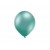 Baloni metāliski, hroma, zaļi, mint, Belbal, 13 cm