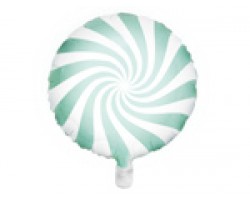 Folijas balons 45cm, Konfekte, zaļa