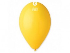 Baloni dzelteni, citrona, GEMAR, 29cm