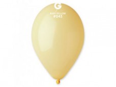 Baloni dzelteni, macaroon, GEMAR, 29cm