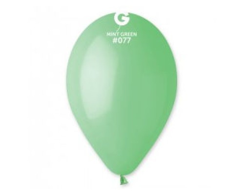 Baloni zaļi, mint, macaroon, GEMAR, 29cm