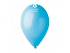 Baloni zili, gaiši, GEMAR, 26cm