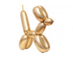 Baloni metāliski, hroma, zelta, Gemar, 5cmx152cm