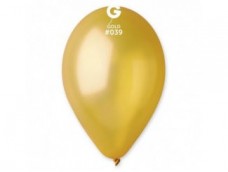 Baloni pērļu, zelta, GEMAR, 29cm