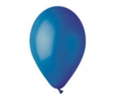 Baloni 29cm, zili, GEMAR, 100 gab.