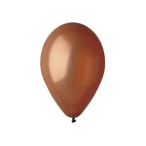 Baloni 29cm, brūni, GEMAR, 100 gab.
