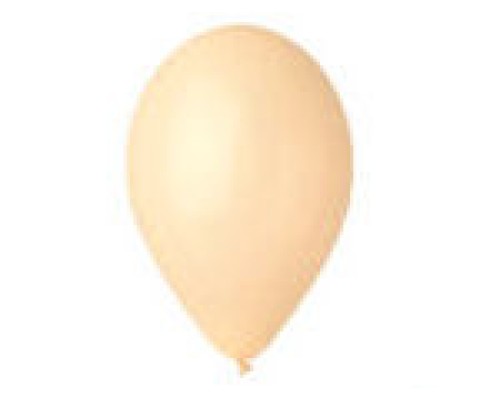 Baloni 29cm, oranži, persiku, macaroon, GEMAR, 100 gab.