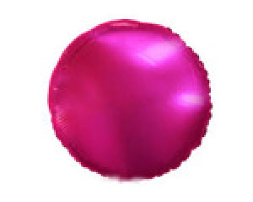 Folijas balons 46cm aplis, rozā, tum&scaron;i