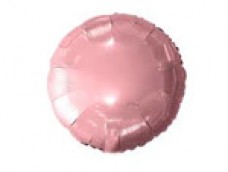 Folijas balons 46cm aplis, rozā, gaiši