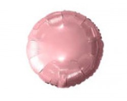 Folijas balons 46cm aplis, rozā, gaiši