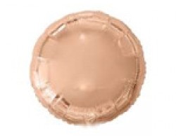 Folijas balons 46cm aplis, rozā zelta