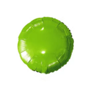 Folijas balons 46cm aplis, zaļš, gaiši Folijas balons 46cm aplis, zaļš, gaiši