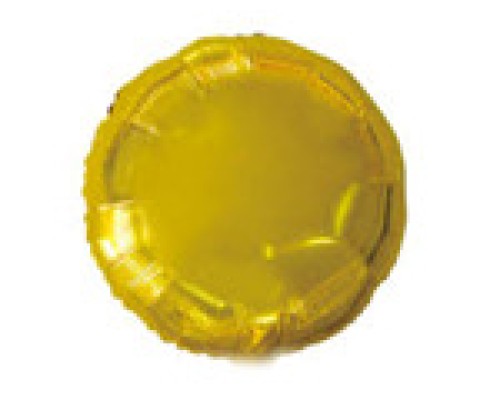 Folijas balons 46cm aplis, zelta