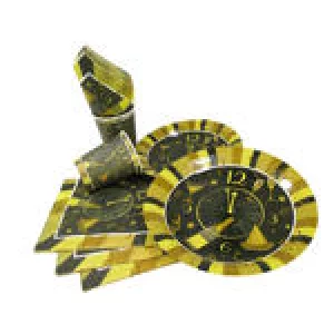 Papīra šķīvji JG - 23cm (6 gab.)