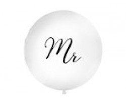 Baloni balti, Mr. 89cm, JUMBO