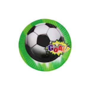 Papīra šķīvis "Goal!" - 18cm (6 gab.) Papīra šķīvis "Goal!" - 18cm (6 gab.)