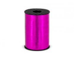 Lentīte rozā, fuksiju, metālika 5mm (225m)