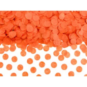 Konfeti 15g paciņa, papīra, oranži