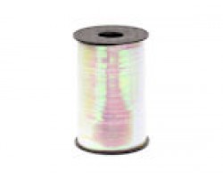 Lentīte balta,zaigojoša 5mm (225m)