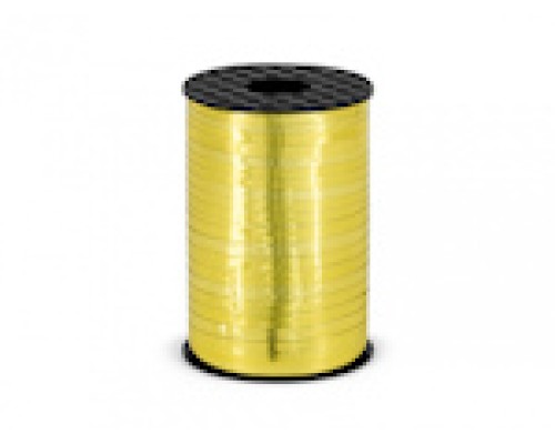 Lentīte zelta, metālika 5mm (225m)