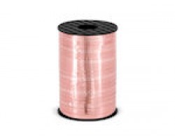 Lentīte zelta, rozā, metālika 5mm (225m)