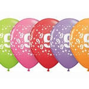 Baloni Cipars "9", QUALATEX Baloni Cipars "9", QUALATEX