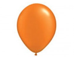 Baloni pērļu, oranži,  QUALATEX, 29cm
