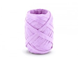 Lentīte lillā, gaiši, rafijas, 5mm (10m)